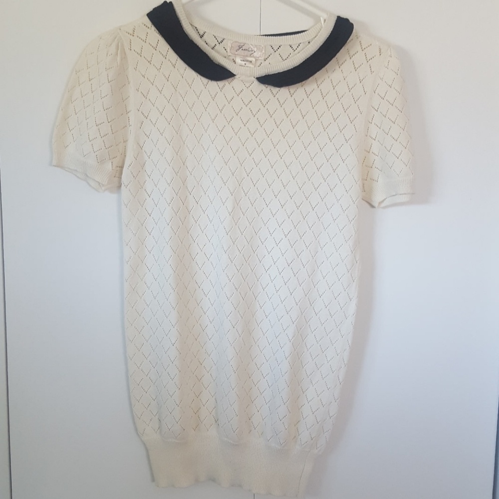 Vintage Peter Pan Sweater Blouse